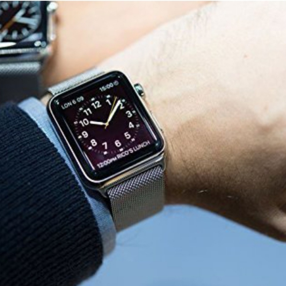 New Silver 42mm 
Milanese Loop MagneticStainles